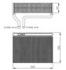 NRF 36099 Evaporator, air conditioning